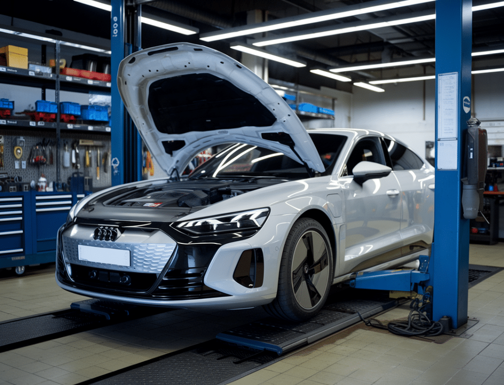 מנוע מייבוא או פירוק לאאודי E-tron GT