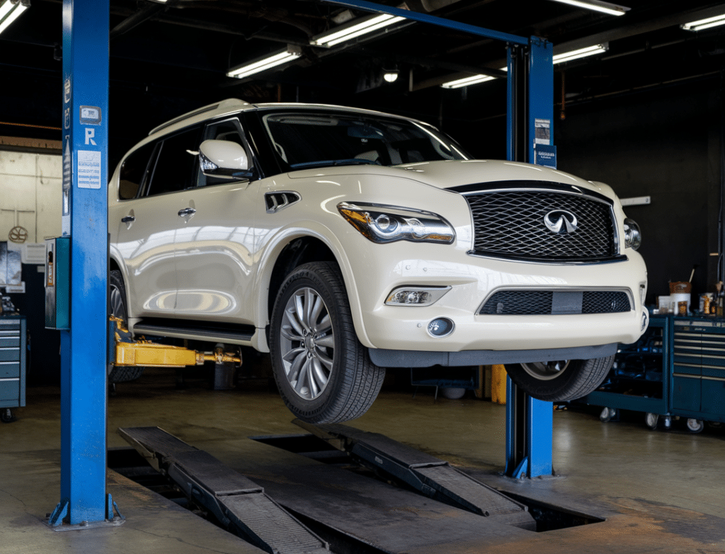 מנוע מייבוא או פירוק לאינפיניטי QX56