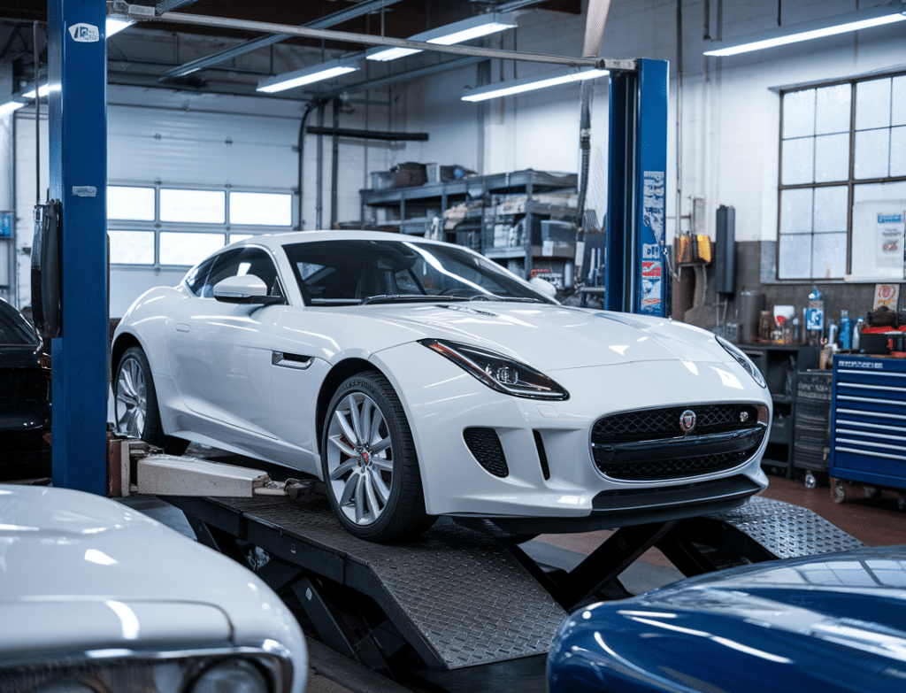 מנוע מייבוא או פירוק ליגואר F-Type