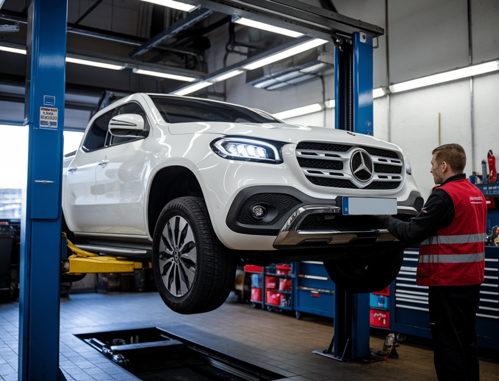 מנוע מייבוא או פירוק למרצדס X-Class